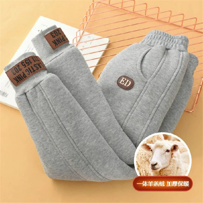 Plüschige Winterhose für Kinder – Alter 4–14