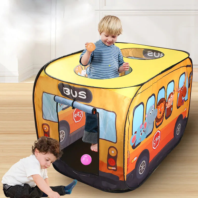 tent bus Play Tent Pop Up "Bus" – RocketBaby USA