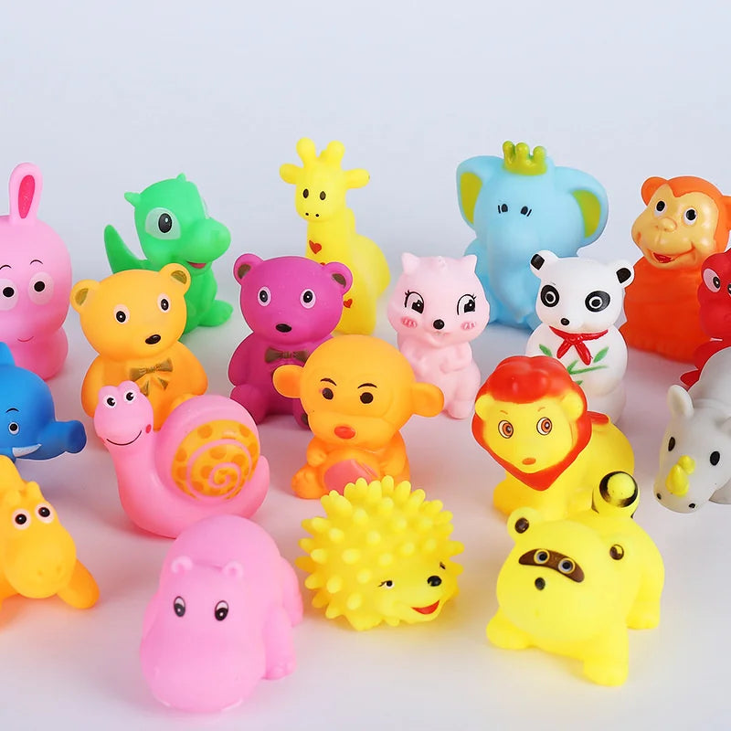 10pcs floating animal toys for children