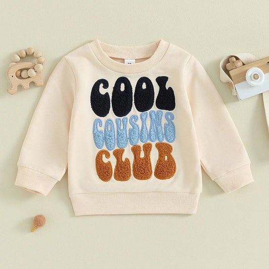 Sweatshirt "Cool Cousins Club" for children