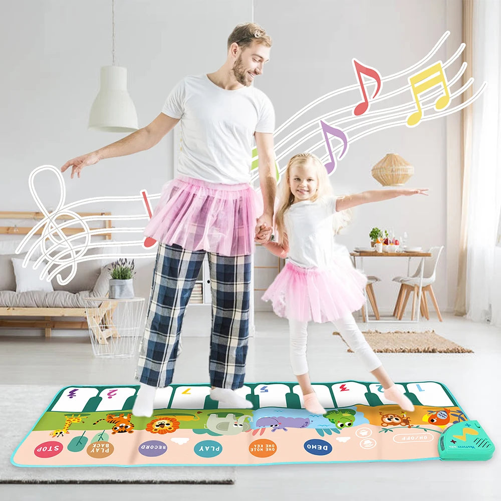 Alfombrilla de piano musical para niños