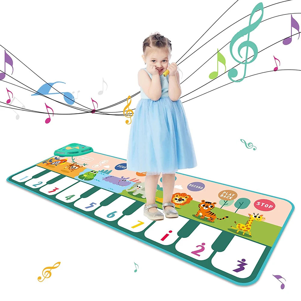 Alfombrilla de piano musical para niños