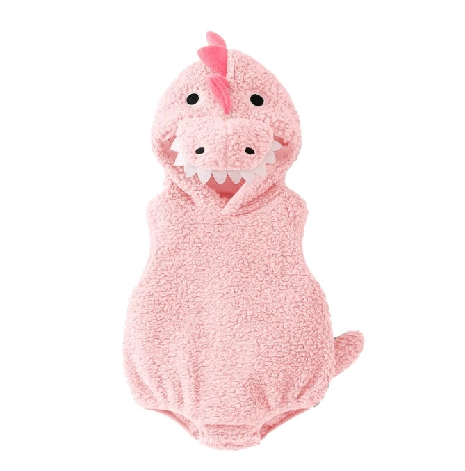 Baby Dinosaur Romper Costume – 0–18 Months