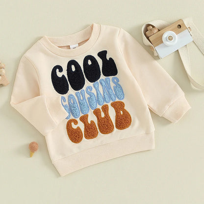Sweatshirt "Cool Cousins Club" for children