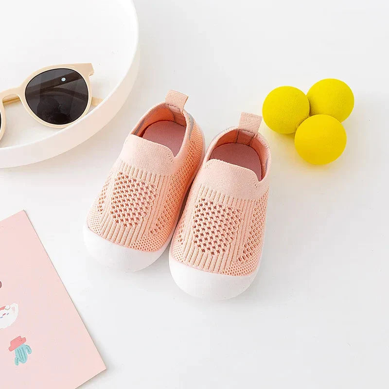 Chaussures à semelle souple pour premiers pas – 6 mois à 3 ans