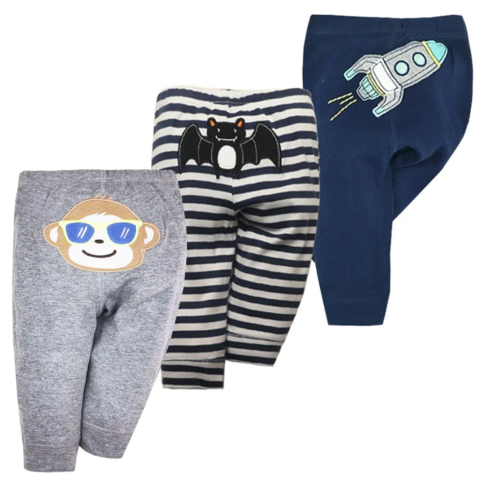Pack de 3 leggings para niños Multivariante
