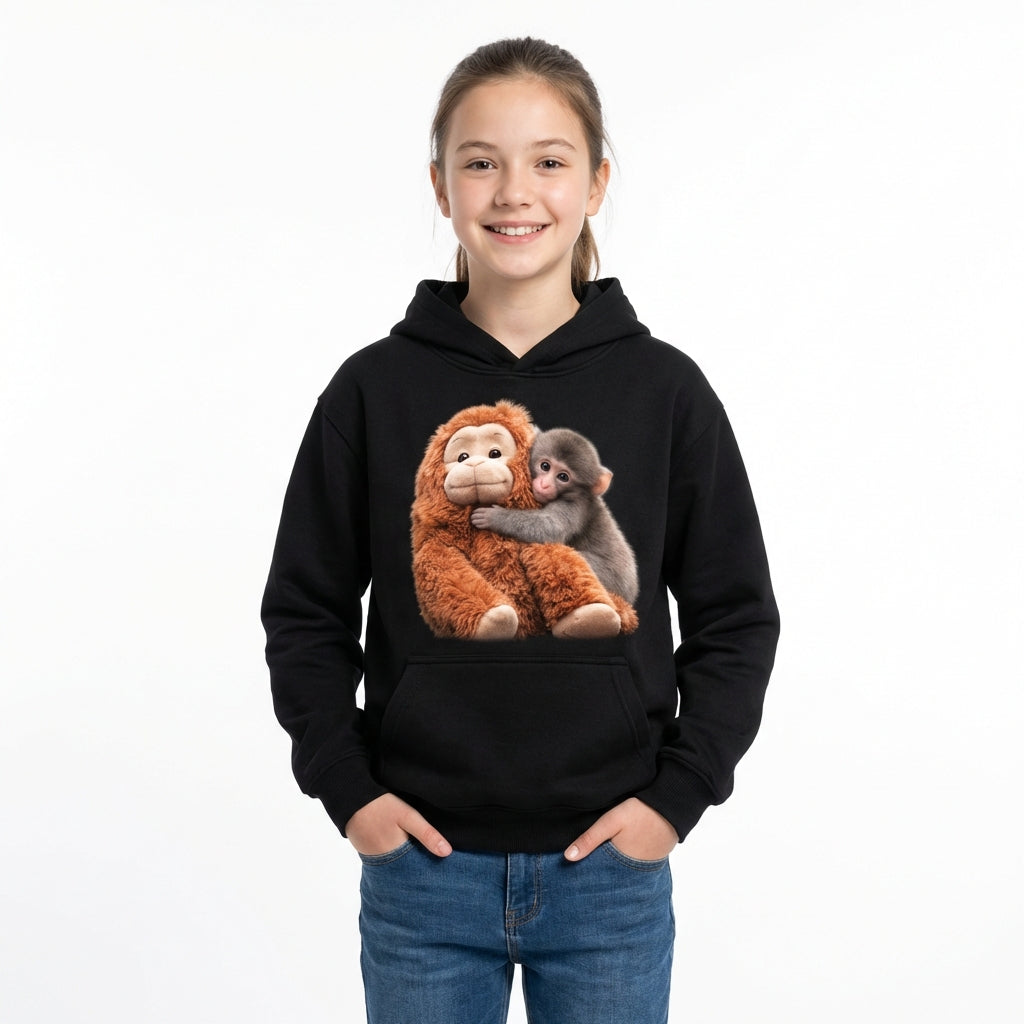 Kids Monkey Punch Sweatshirt – Viral Style (3–14 Years)