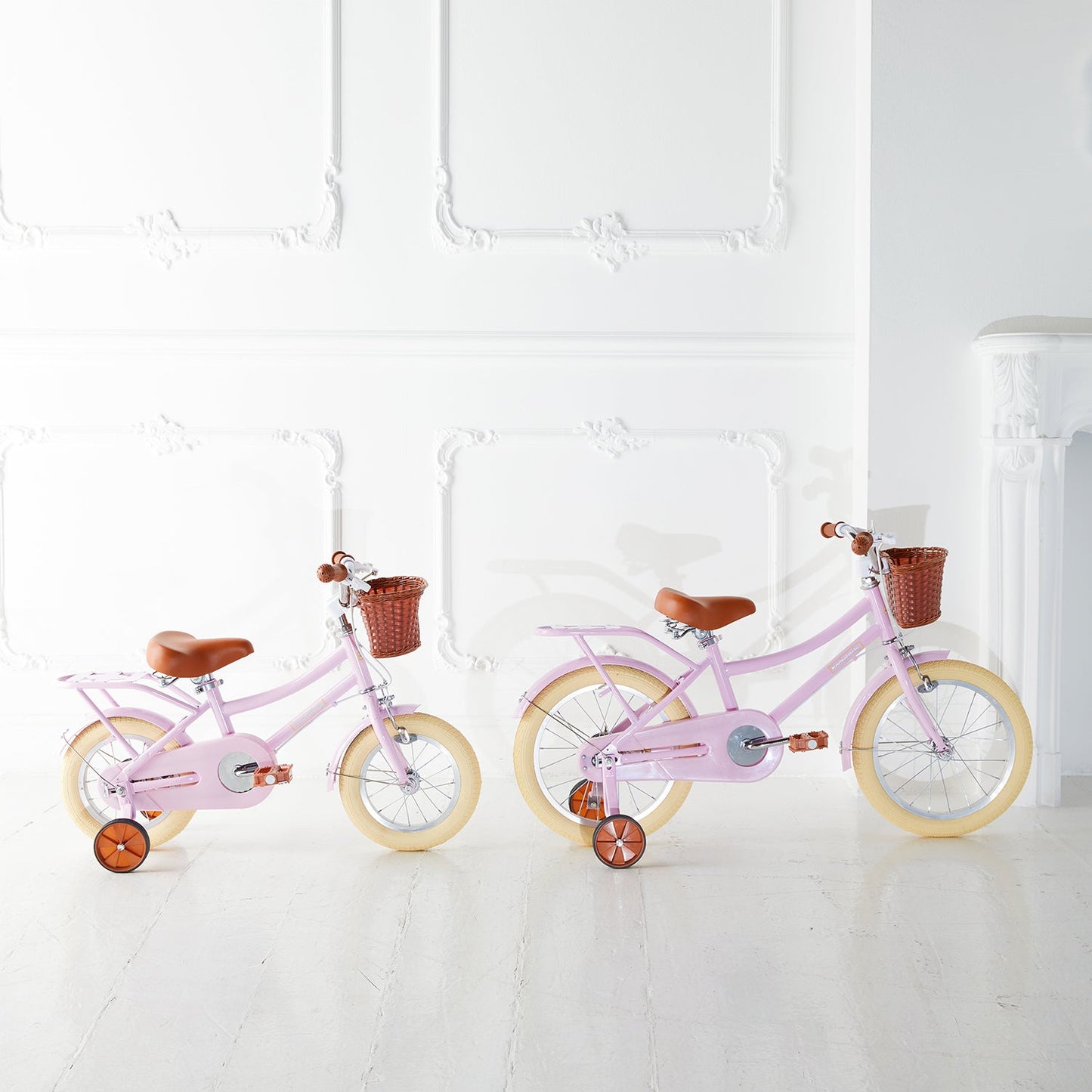 Bicicletta di design da 16 pollici rosa caramella