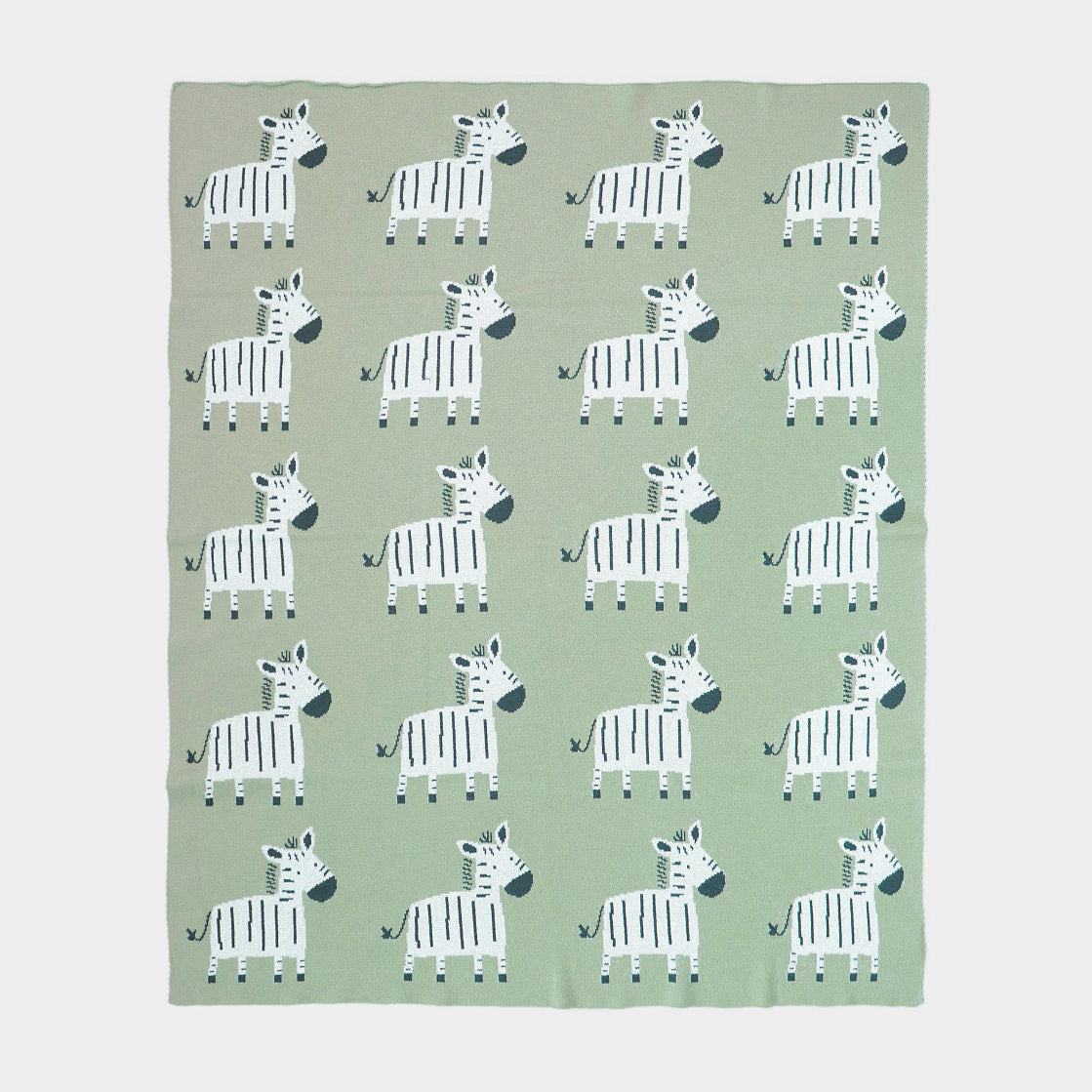 Cotton Baby Blanket Zebra