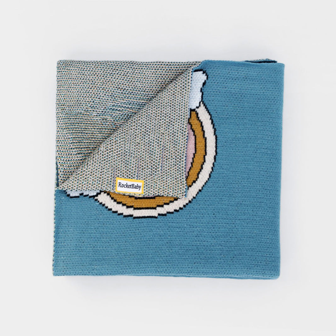 Manta de algodón para bebé Arcoíris