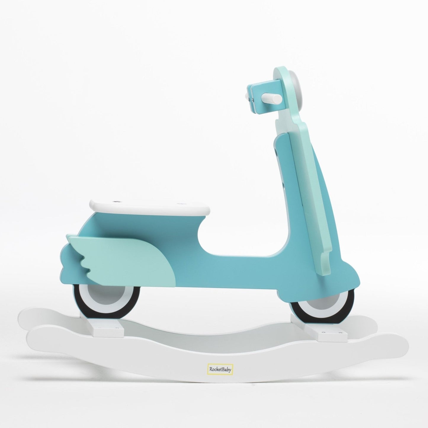 Scooter giocattolo a dondolo verde menta