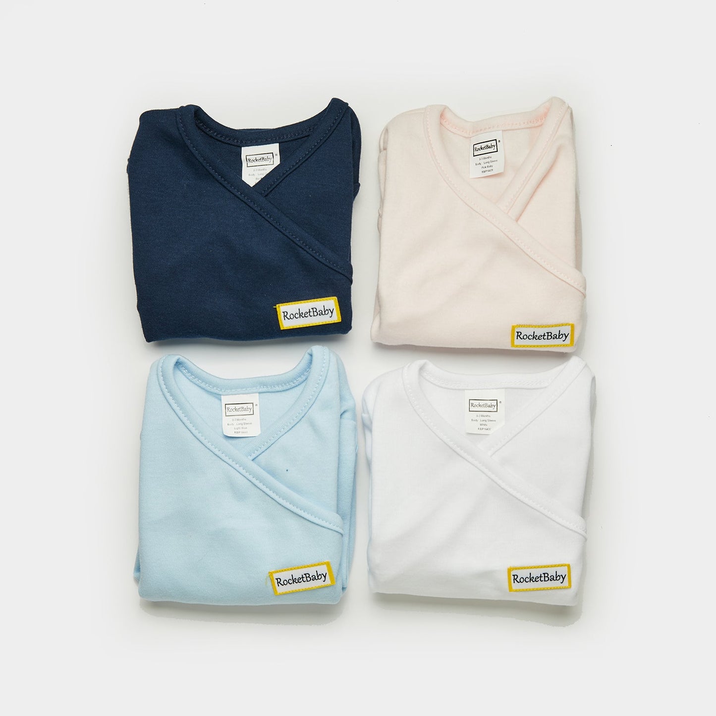 Body Kimono Manica Lunga Baby Pink