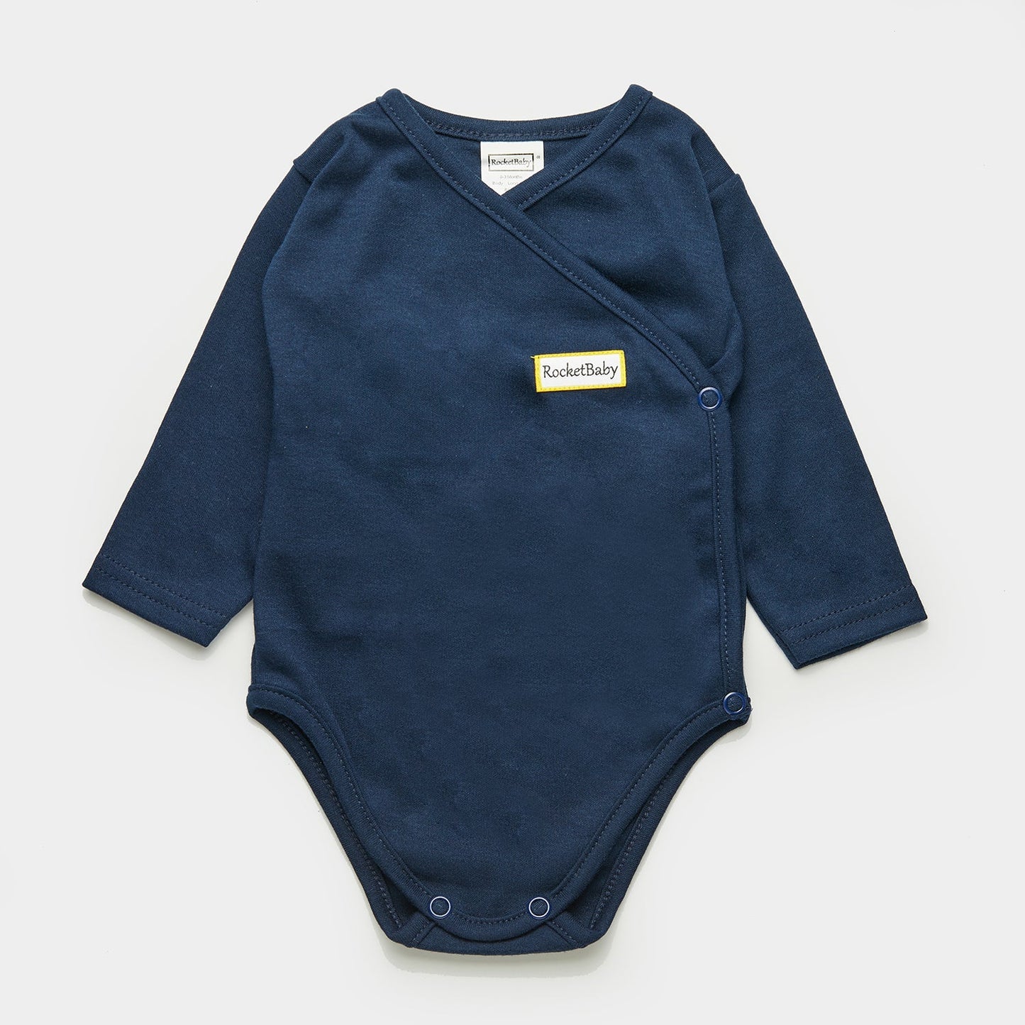 Body Kimono Manica Lunga Blu Navy
