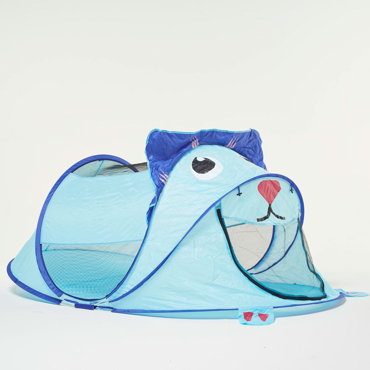Carpa de Juegos Pop Up Impermeable León Azul