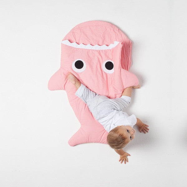 Sleeping Bag Whale Pink