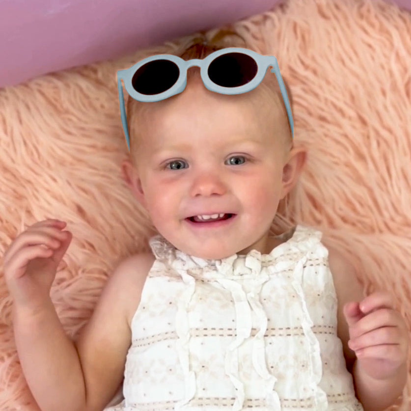 Occhiale da sole Baby e Bambino Azzurro