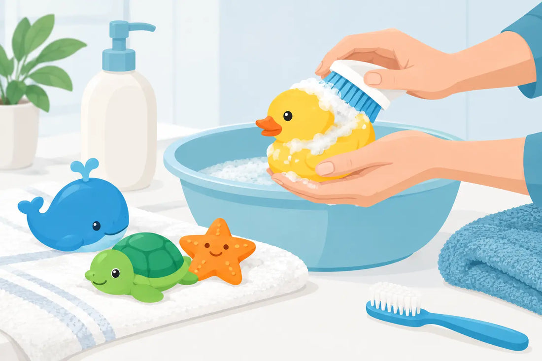 How to Clean Baby Bath Toys Without Guesswork