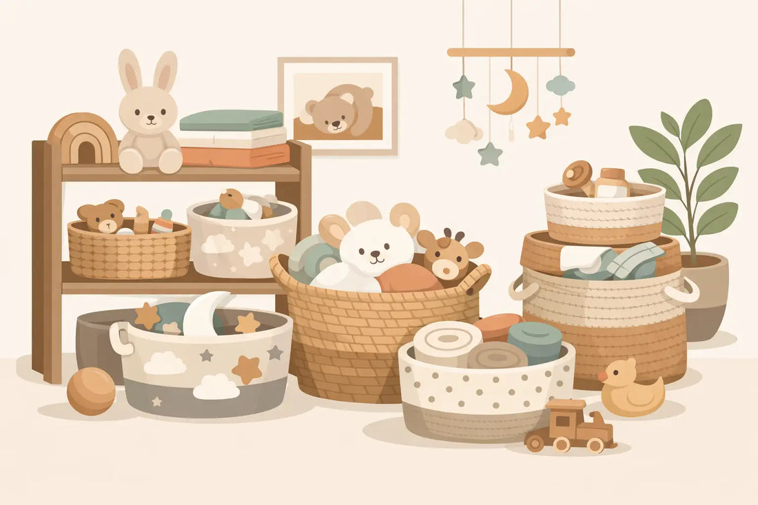 10 Best Nursery Storage Baskets for Tidy Rooms