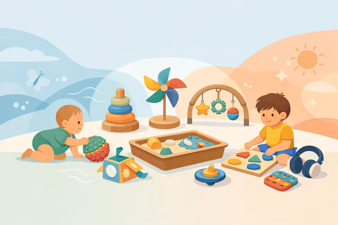 How to Choose Sensory Toys for Every Stage