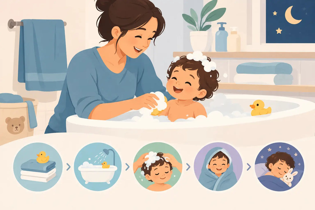 Toddler Bath Routine Steps That Make Nights Easier