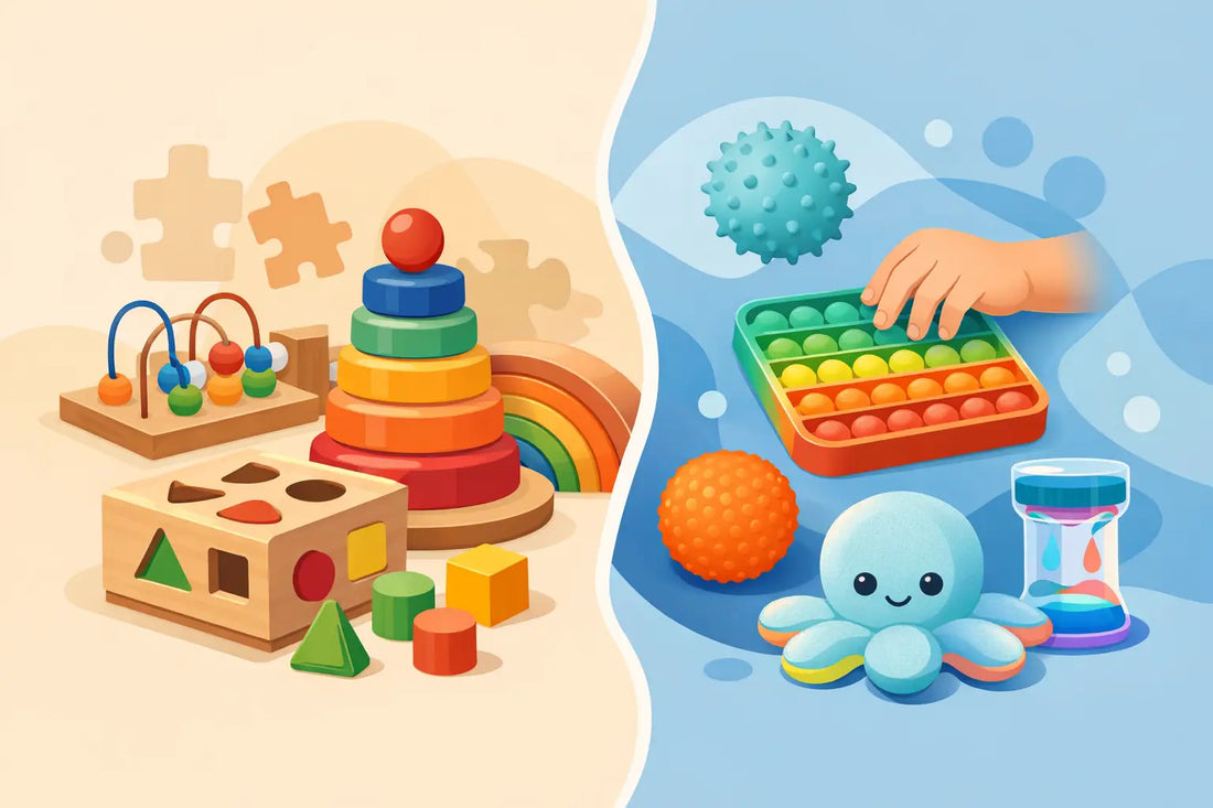 Montessori Toys vs Sensory Toys for Your Child
