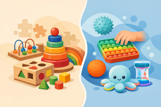 Montessori Toys vs Sensory Toys for Your Child