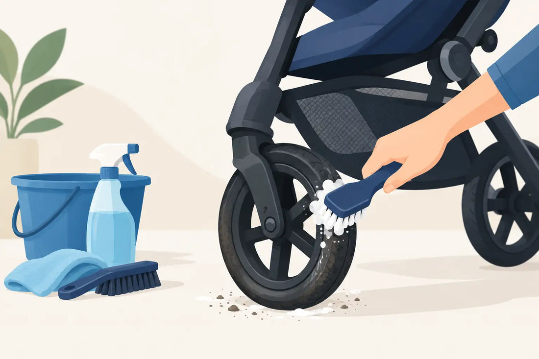How to Clean Stroller Wheels for Smoother Rides
