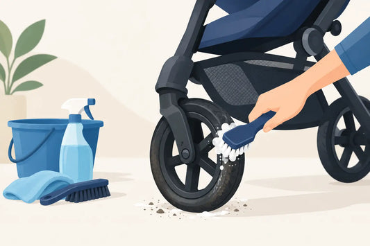 How to Clean Stroller Wheels for Smoother Rides