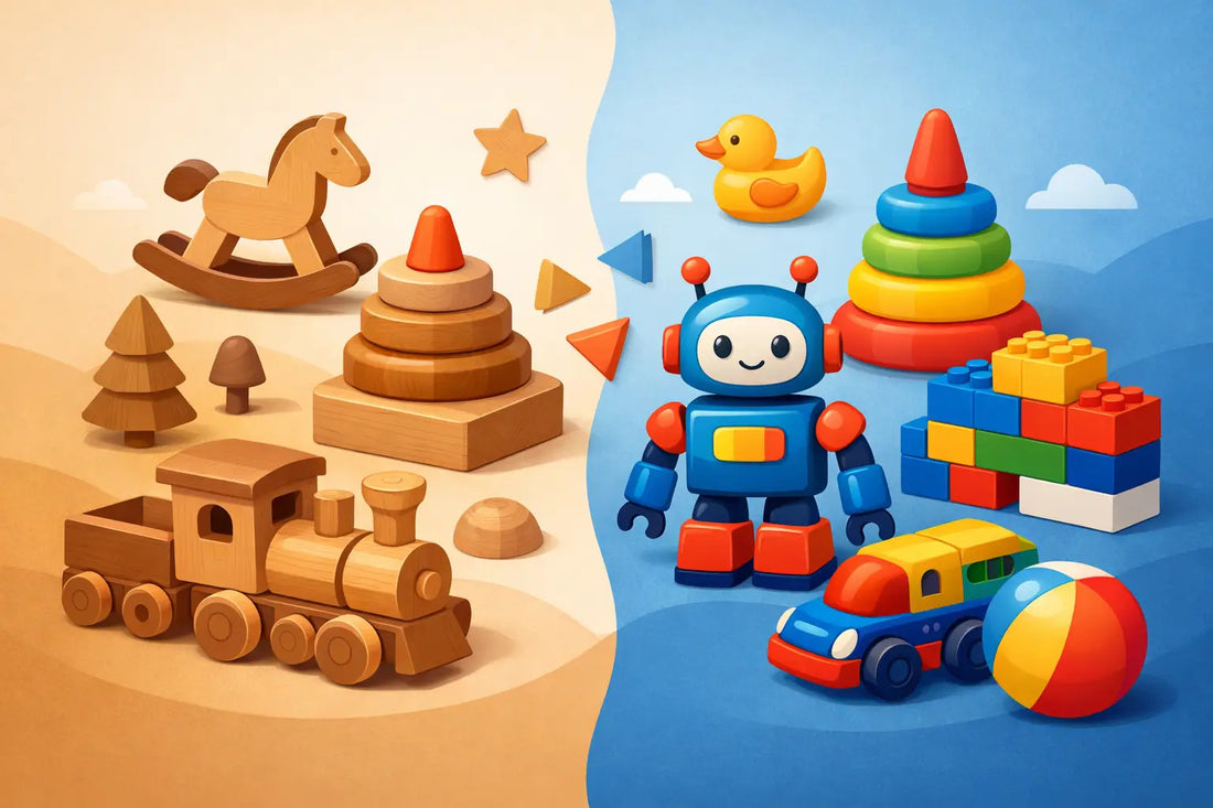 Wooden Toys vs Plastic Toys: Which Fits Best?