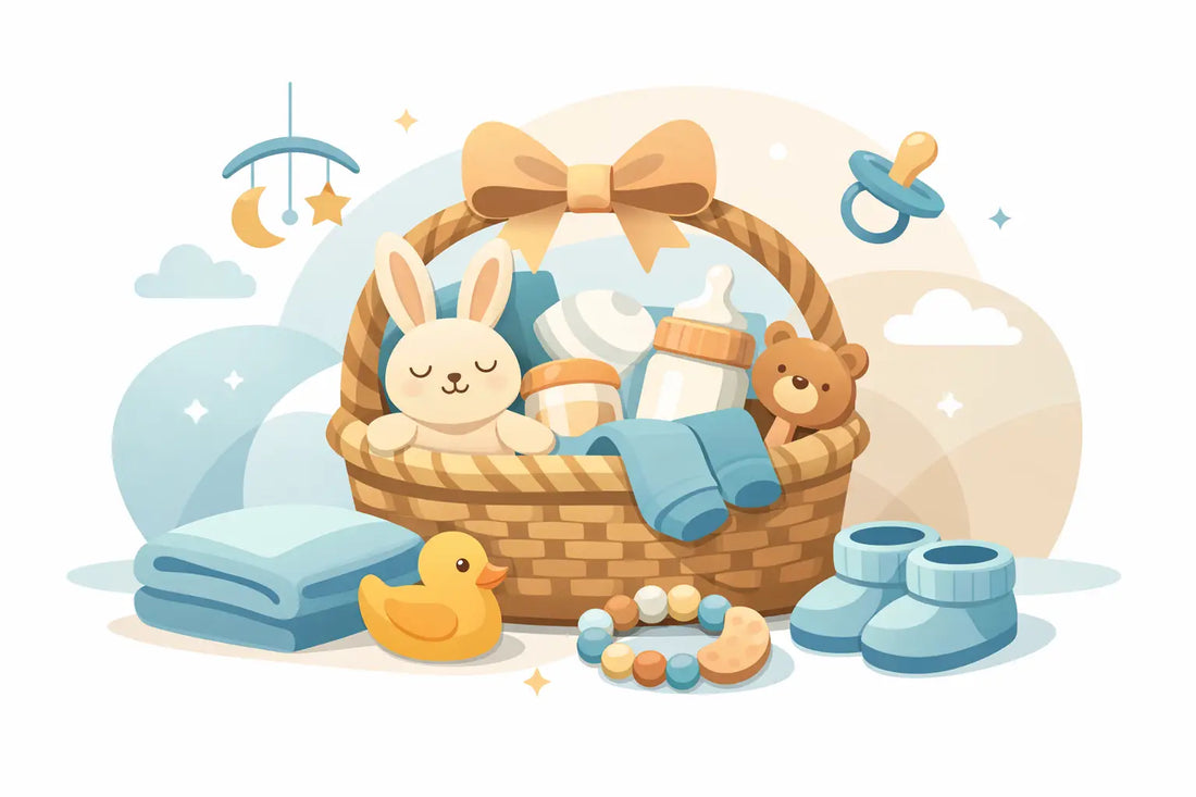 What to Put in a Gift Basket for New Babies