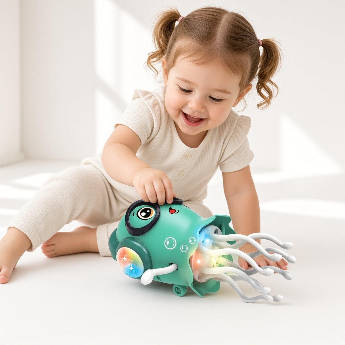 Juguete robot pulpo bailarín