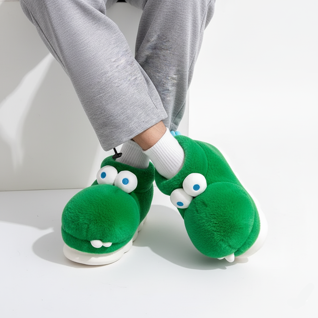 Mega Fluffy Croc Slippers – Kids to Adults