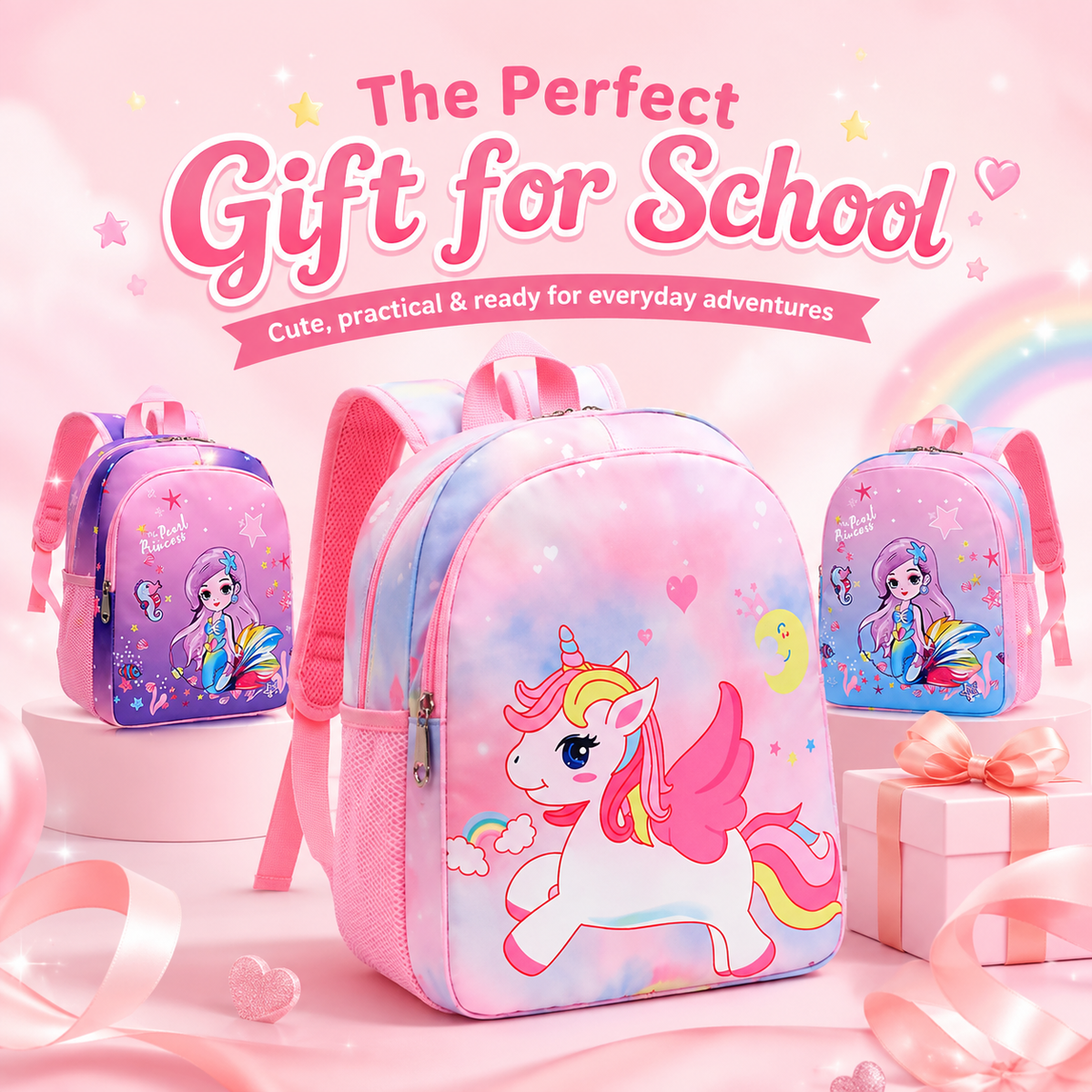 Rucksack-Fantasie für Kinder