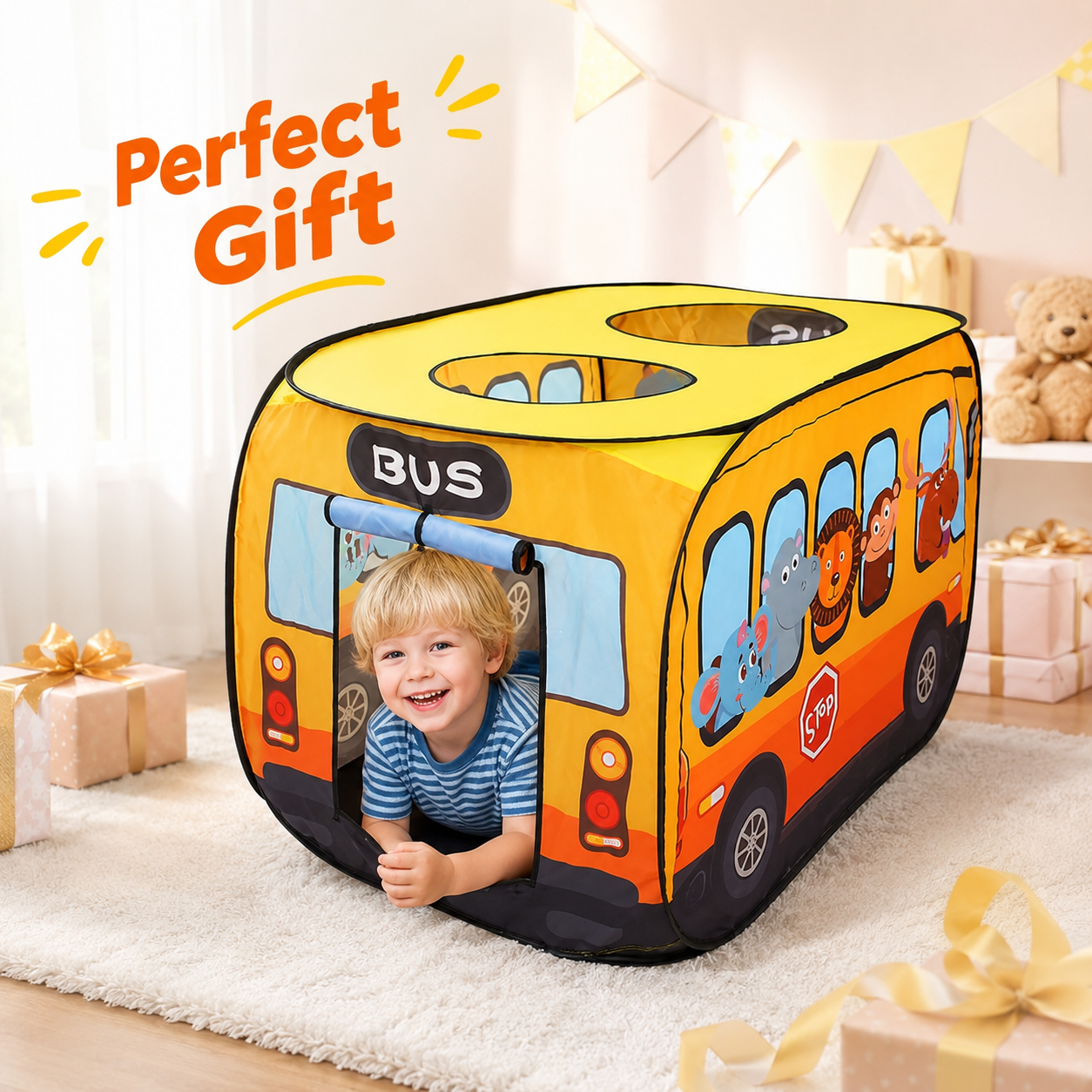 Spielzelt Pop-Up "Bus"