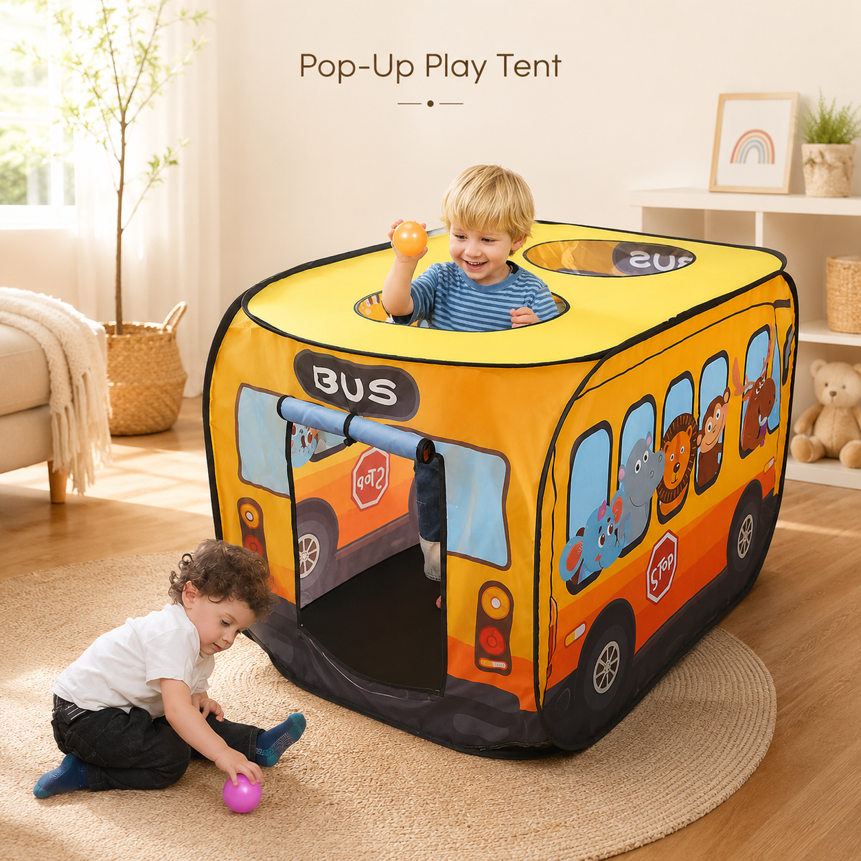 Spielzelt Pop-Up "Bus"