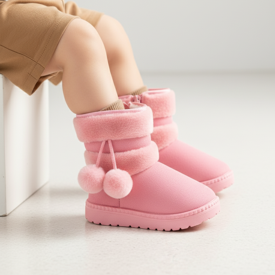 Warm Cozy Kids Boots – Ages 1–9