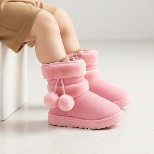 Warm Cozy Kids Boots – Ages 1–9