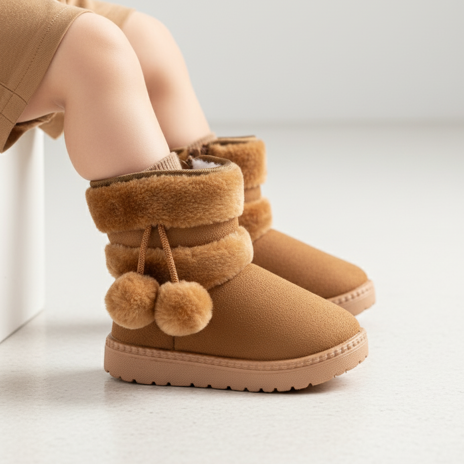 Warm Cozy Kids Boots – Ages 1–9