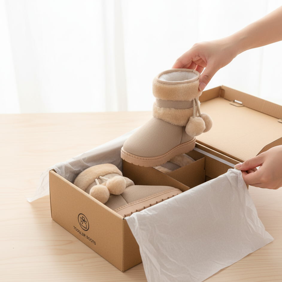 Warm Cozy Kids Boots – Ages 1–9