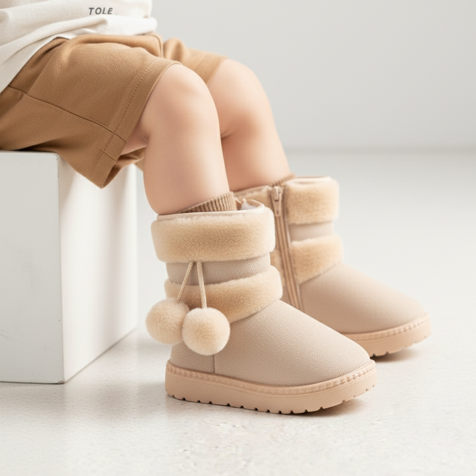 Warm Cozy Kids Boots – Ages 1–9