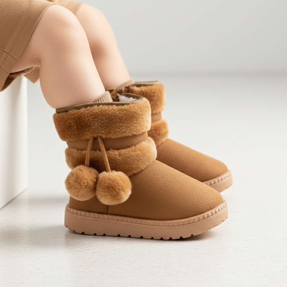 Warm Cozy Kids Boots – Ages 1–9