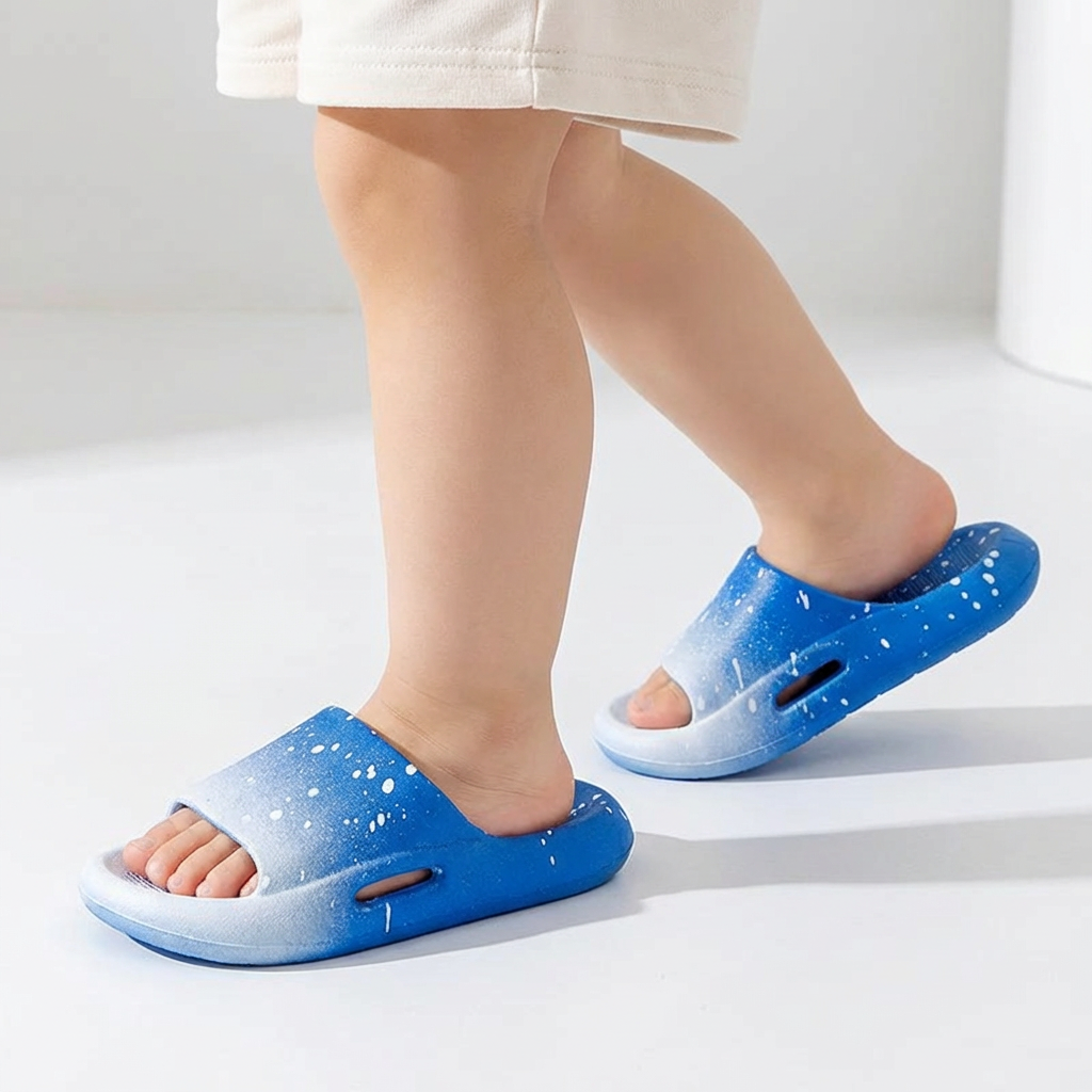 Gradient Kids Slippers – Boys & Girls (Ages 3–12)