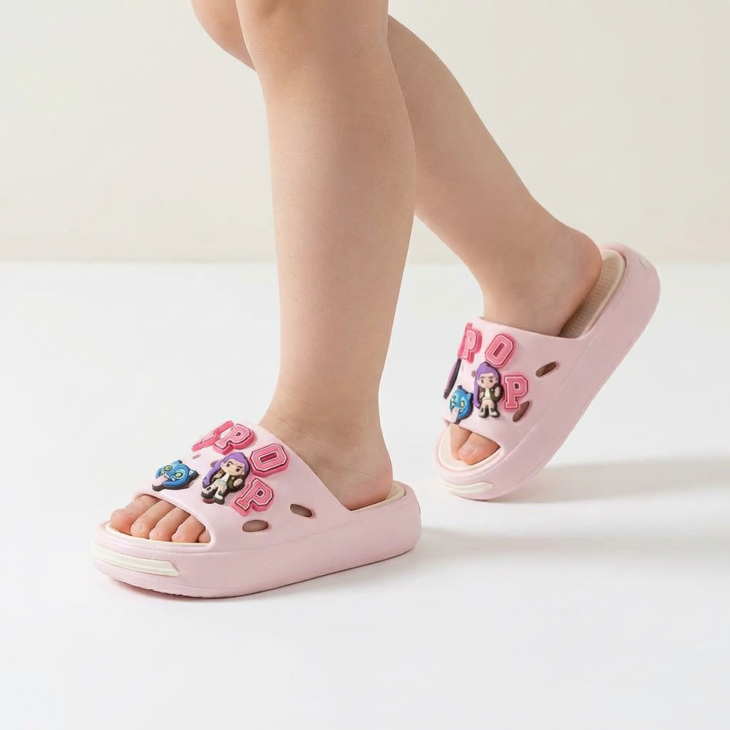 KPop Kids Slippers – Ages 2–10