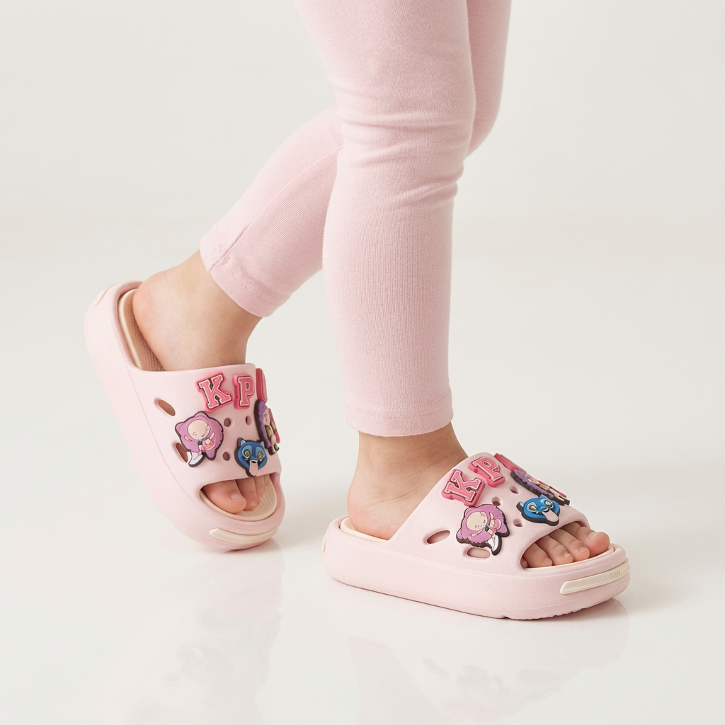 KPop Kids Slippers – Ages 2–10