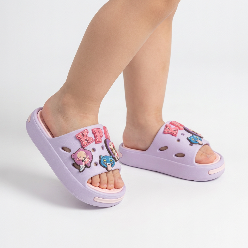 KPop Kids Slippers – Ages 2–10