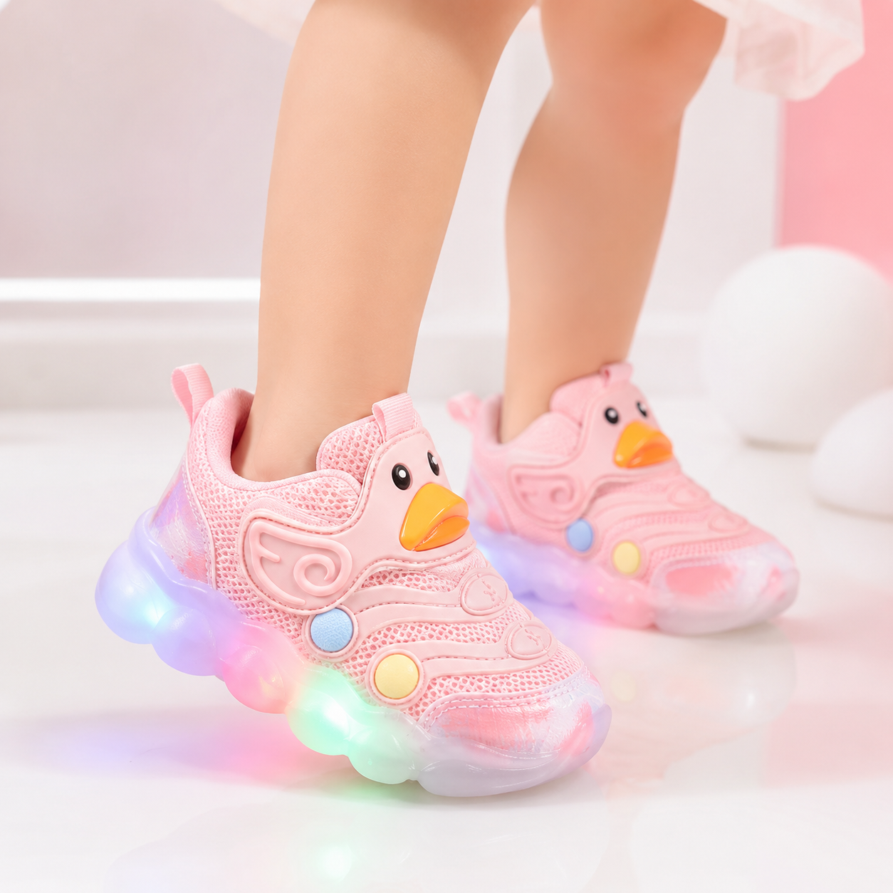 LED Light-Up Toddler Sneakers