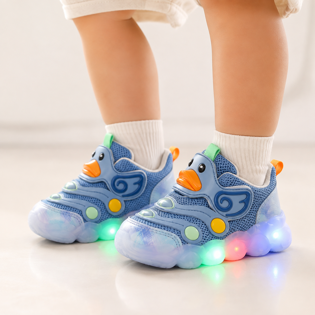 LED Light-Up Toddler Sneakers