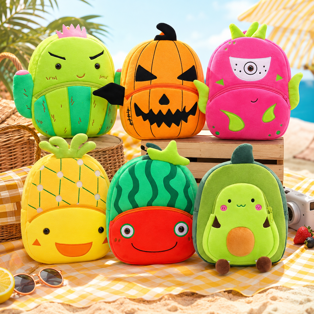 Mochila suave de frutas