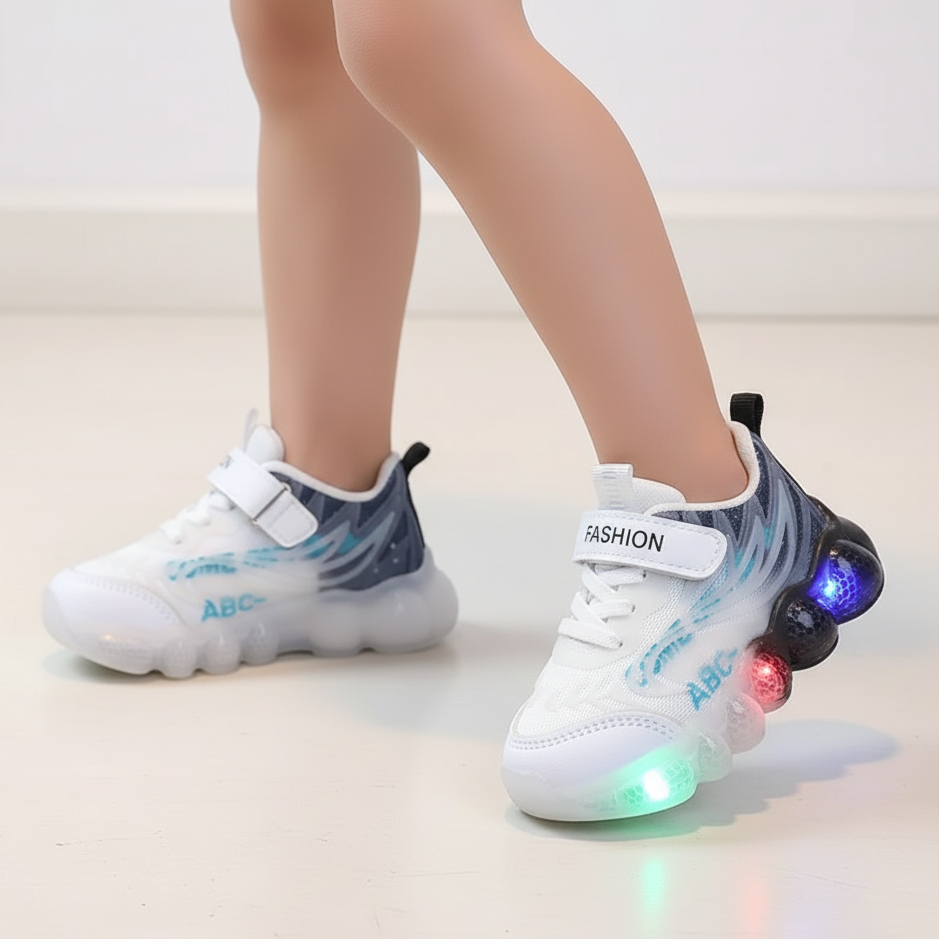 Glowing LED Sneakers – Ages 2–6