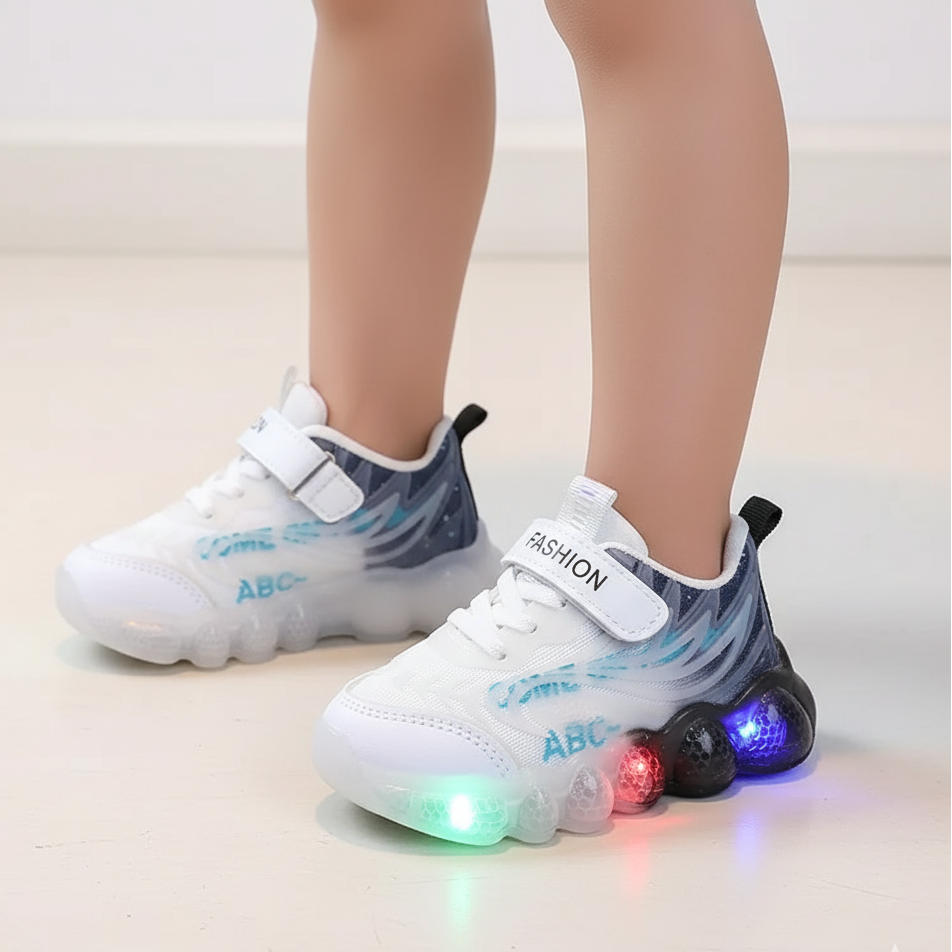 Glowing LED Sneakers – Ages 2–6